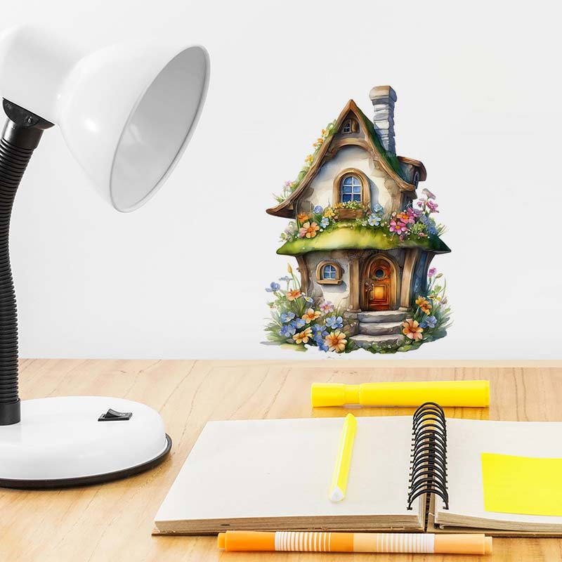Het Huis Van De Dwerg Muurstic - Pvc Panel Background recensie en prijs